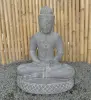  Product image 2 of the product “Sitting Buddha, Khmer Style, 71cm Height, Riverstone ”